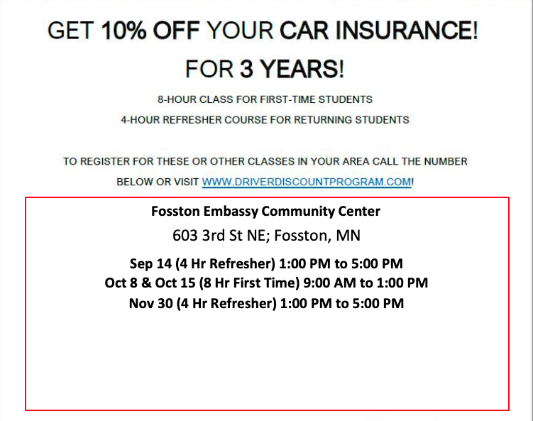 Driver Discount