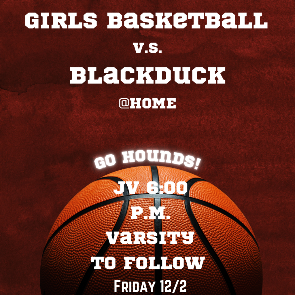 Girls Basketball Friday, 12/22 at home